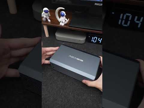 Up to 48TB!! ACASIS 2 Bay External Array 3.5" HDD RAID Case  #hdd #pc #desktop #tech #unboxing #raid