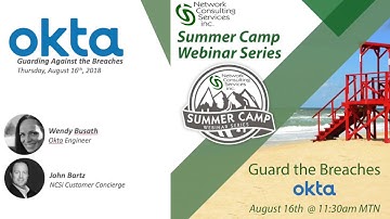 Summer Camp Webinar II - Okta Identity Management