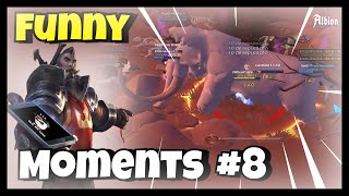 Funny Moments #8 | Albion Online | ZVZ open world | RPG vs SURFR