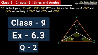 LINES & ANGLES || Part 19 - Exercise 6.3 - Q-2 || NCERT - Class 9 - Mathematics || Hindi