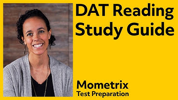 DAT Reading Study Guide