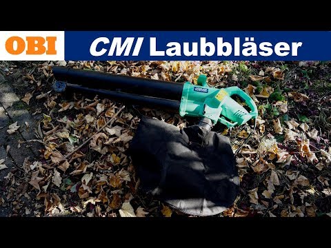 30€ OBI - CMI Laubbläser Laubsauger und Häcksler