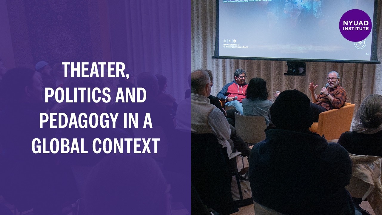 Theater, Politics and Pedagogy in a Global Context