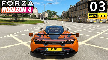 Forza Horizon 4 Gameplay Walkthrough Part 3 - PC 4K 60FPS No Commentary