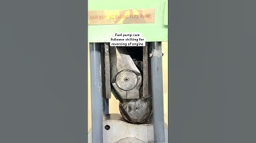 Fuel pump cam follower shifting for reversing of MAN B&W MC-C engine.