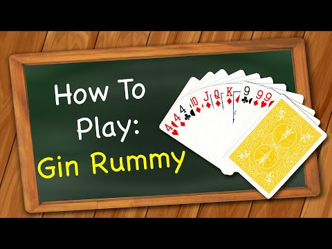 Video: In gin rummy quante carte vengono distribuite?