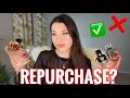 10 PERFUMES - which ones will I repurchase? Perfume collection 2021