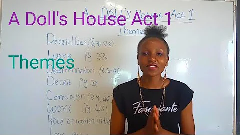 A Doll's House Act 1 Themes