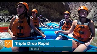 Rafting The Triple Drop Rapid with Echo Canyon River Expeditions | Rafting Royal Gorge