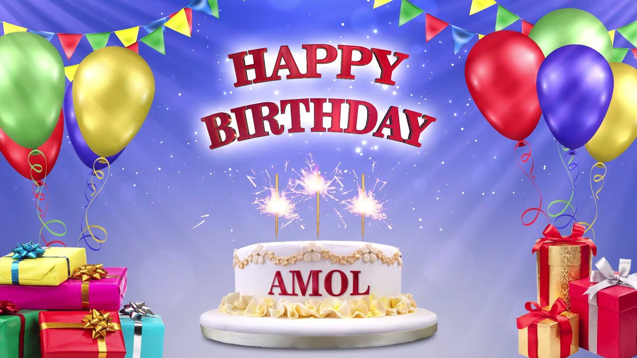 Happy Birthday Amol Image Wishes✓ - YouTube