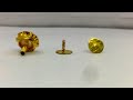 How to make Gold Screw and  Pipe for Jewellery