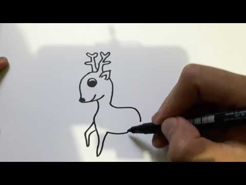 วีดีโอ: วิธีการวาดกวาง