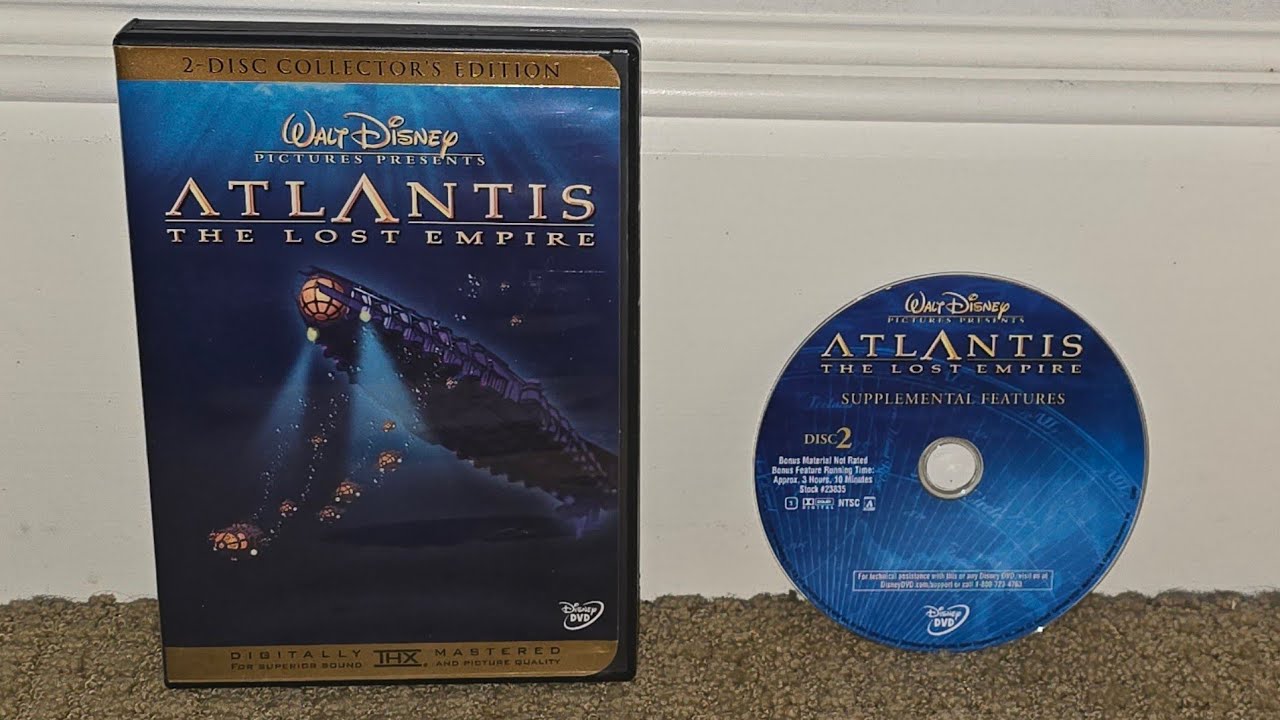 Atlantis The Lost Empire USA DVD 2 Walkthrough (2002)
