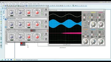 AM Detector Demodulator with MC1496