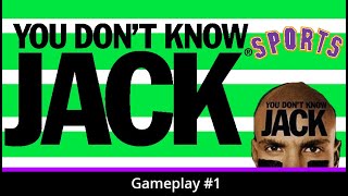 YOU DON'T KNOW JACK Sports - Gameplay #1 (21 Question Game)