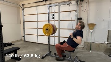 Day 172: Can a lazy 48 year old get back in shape? #latpulldown