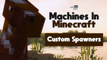 Machines - Automatic Custom Spawner | Minecraft Spigot Plugin
