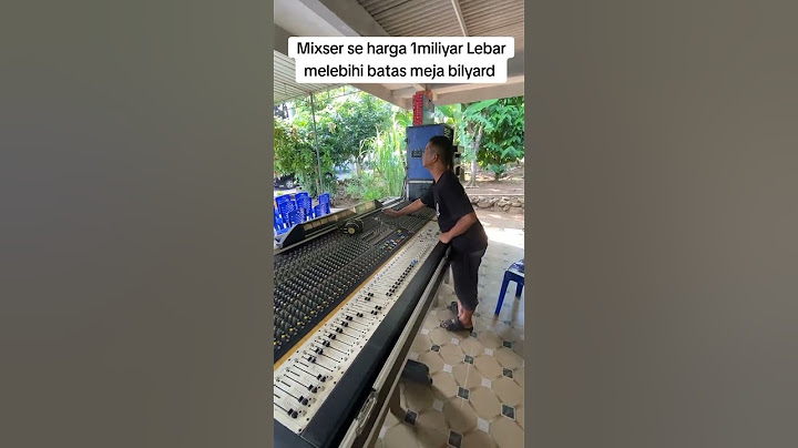 Mixer Jumbo Cocok Buat Job Sound Channel Banyak #soundsystem #soundhoreg #brewogaudio #shorts