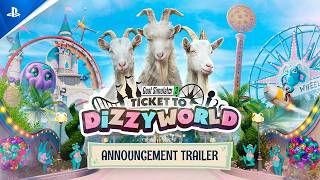 Goat Simulator 3 - Ticket to Dizzyworld Announcement Trailer | PS5 & PS4 Games screenshot 4