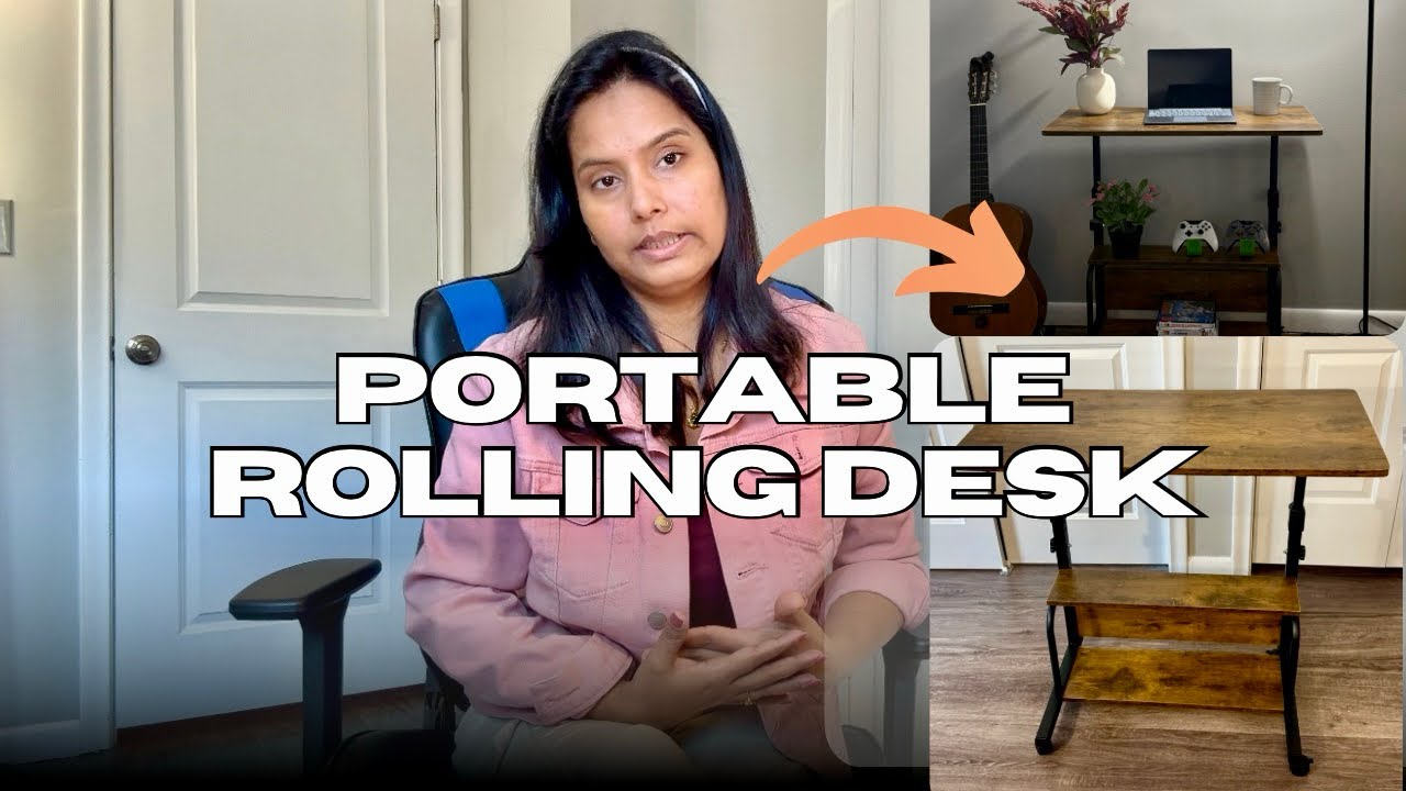 Unboxing Portable Computer desk with Height Adjustment From Amazon!