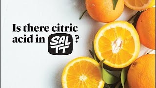 Does SALTT use citric acid?