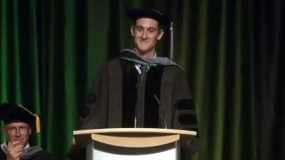 Dr. Will Pass Gives Epic Speech to Fellow CSU Veterinary Grads