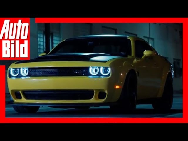 Dodge Challenger SRT Demon (2018) - Offizieller Teaser class=