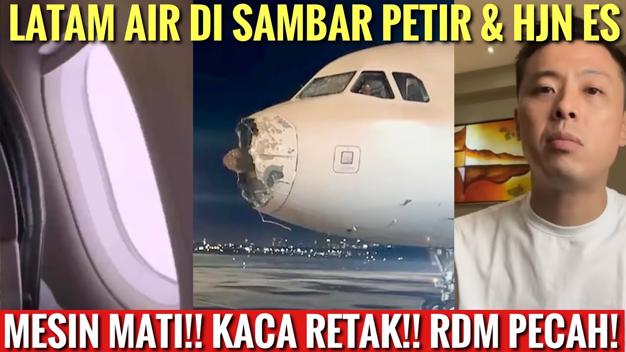 Tanggapi Insiden Pesawat Latam 1325, Captain Vincent: Sambaran Petir Cukup Aman untuk Penumpang Pesawat