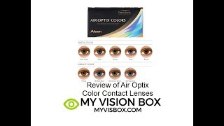 Review Of Air Optix Color Contact Lenses
