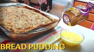 Bread Pudding! Quick and Easy | Pepperidge Farm Raisin Cinnamon Swirl Bread