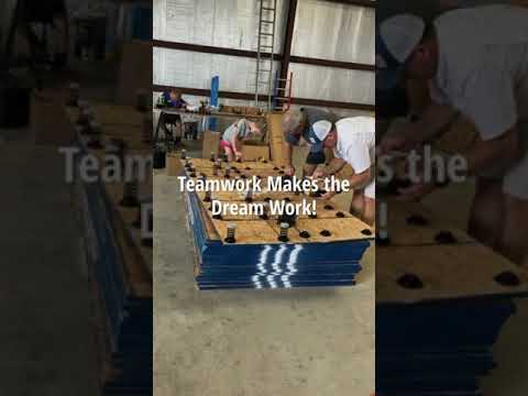 Gymnastics Spring Floor Assembly Part I
