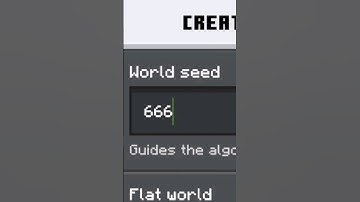 I Went Into 666 Seed 👿  In Minecraft! #shorts #minecraft