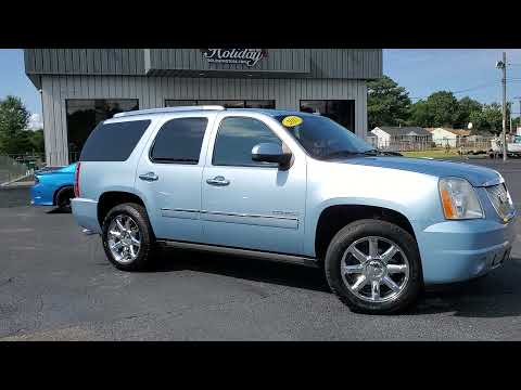 2011 GMC Yukon Denali In The Rare Space Blue Metallic For Sale At Holiday Motors