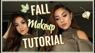 FALL ARMY GREEN & GOLD MAKEUP TUTORIAL ♡ Adyel Juergensen screenshot 5