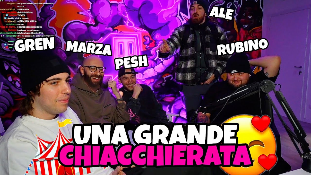 RITORNO DAL VIVO CON MARZA, PESH, MANUUXO E PESH!!🔥🎪