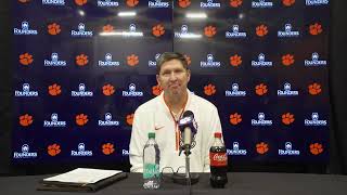 Клемсон 88, Нью-Гэмпшир 38: Брэд Браунелл после игры screenshot 3