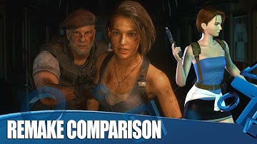 Resident Evil 3 - PS4/PS1 Graphics Comparison