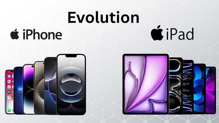 Evolution of iPhone, Apple iPad (2025 UPDATED)