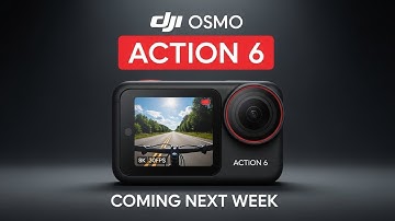 DJI Osmo Action 6 – Official Launch Coming Next Week! 🚨 Everything Changes!