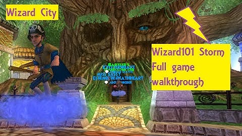 WIZARD CITY DONE! - Wizard101 Storm Full Game Walkthrough No Voice Stream!