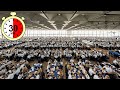 Inside us militarys largest mandatory dining hall