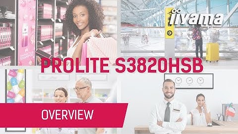 Fit for any space! A 38" stretched digital signage display with 24/7 operating time