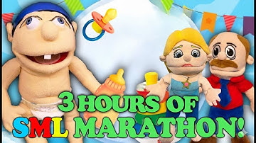 SML Movie : ! 3 Hours Of SML Marathon ! Funniest of Jeffy Video 2025