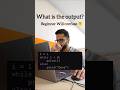 What is the output🤔👇.               #coding #tech #programming #python