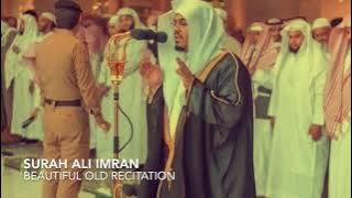 Surah Ali Imran - Yasir Al Dosari - Beautiful Old Recitation