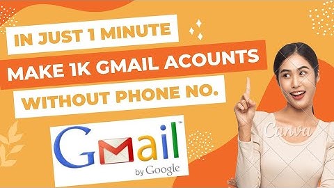 How to create multiple Gmail accounts without phone number|Free trick|mumarofficial