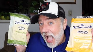 TRYING TILLAMOOK CHEESE SLICES!