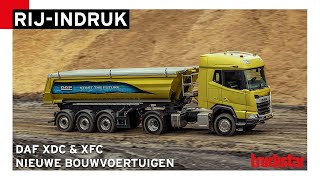 Rijden met DAF XDc & XFc | Rij-impressie bouwvoertuigen