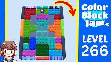 Color Block Jam Level 266 Solution Walkthrough