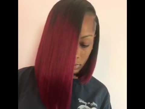 Quick Weave Bob Using Dream Weaver Remy 2 14 1 12 Inch Youtube